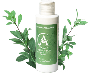 Almostop es una loción natural contra las hemorroides.